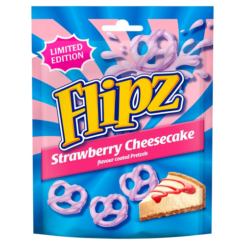 Flipz strawberry cheesecake - strawberry,