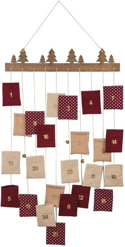 Hanging advent calendar - advent,