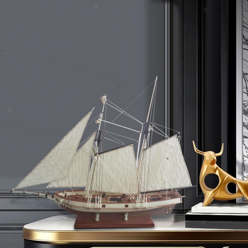 Scale wooden sailing boat - wooden,