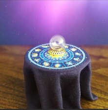 FORTUNE TELLERS TABLE crystal ball Wizard spooky witch 1:12th dolls house DH60