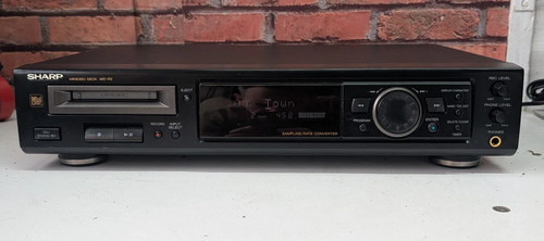 Sharp minidisc deck - sharp,