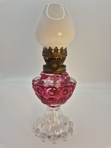 Vintage cranberry pink - pink, glass