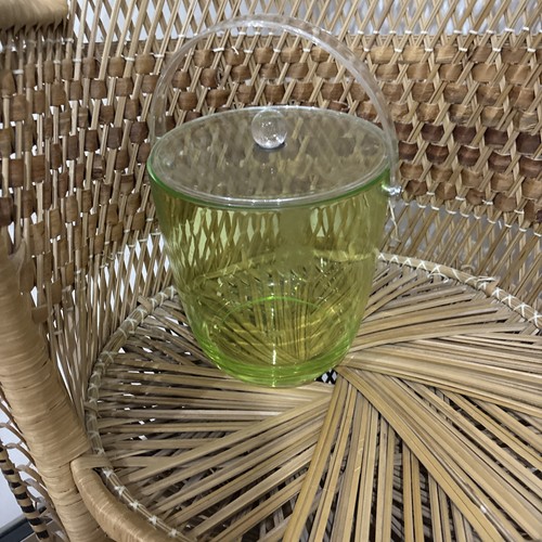 Mcm lime green lucite style - green,