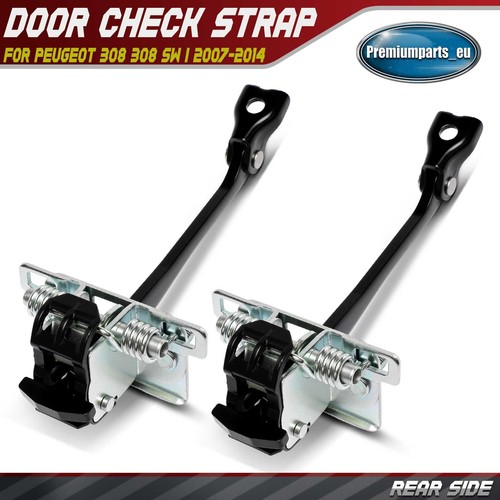 Door check strap rear - 2x,