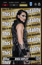 Topps WWE Slam Rhea Ripley