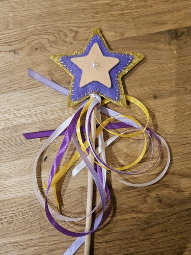 Handmade child fairy wand - fairy,
