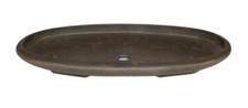 Brown Mica Forest Bonsai Pot - Oval Outside Dimension: 19.5" x 11.25" x 2"