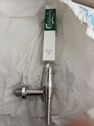Carlsberg beer tap and handle - carlsberg,