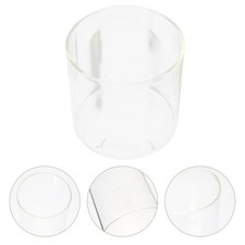  3 Pcs Clear Glass Cylinder Vase Hydroponic Flower Floral Arrangement