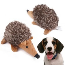Dog Toy Indestructible Talking Hedgehog Interactive Stuffed Pet Chew Toys Puppy