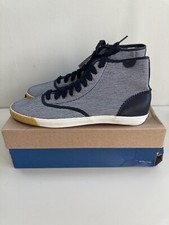 Keds Womens Canvas Fabric Top Trainers High Top Black/White Stripes UK 7.5 EU 41