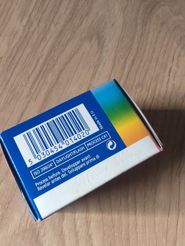 Camera film unopened - unopened, box