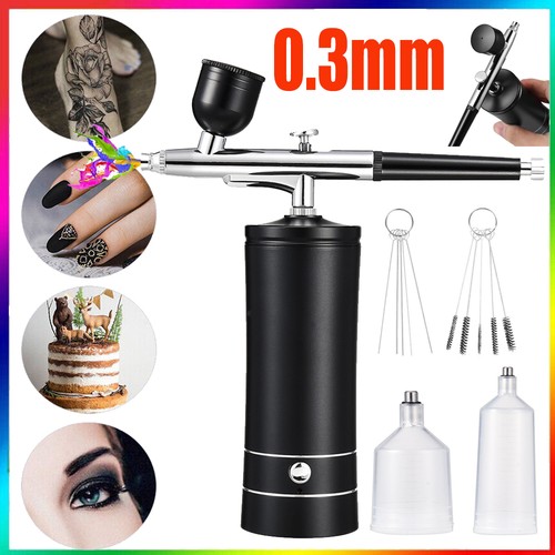 Cordless airbrush kit with - airbrush,