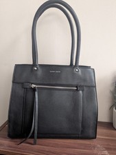 Lloyd Baker Black Leather Tote