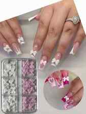 6 Slots/30pcsBow Knot 3D Nail Charms Nail Accessories for Manicure DIY Crafts