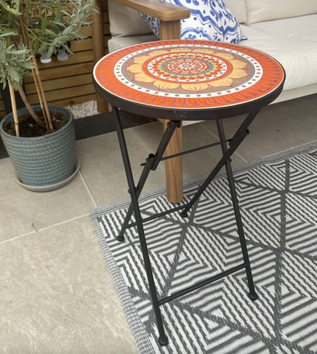 Round bistro table - bistro,