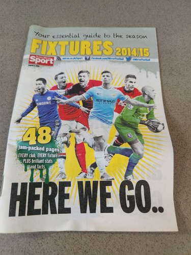 Sunday mirror sport fixtures - sunday,