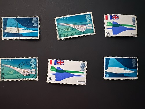 Concorde stamps royal - concorde,
