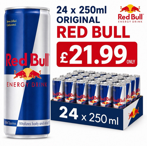 Red bull original - red,