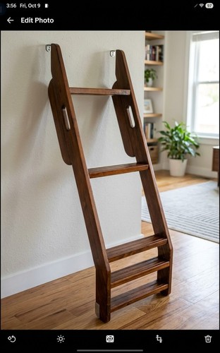Vtg wood yacht ladder marine - vtg,