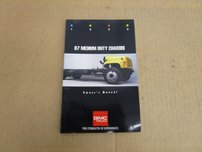 1993 GMC B7 Medium duty chassis truck School Bus owners manual ORIGINAL