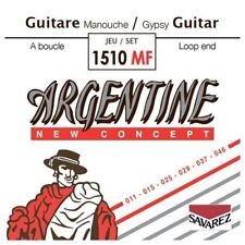 SAVAREZ 1510MF - GYPSY JAZZ GUITAR STRINGS ARGENTINE NEW CONCEPT LOOP END 11-46