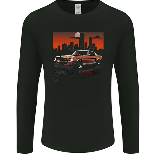 Muscle car city - backdrop, with