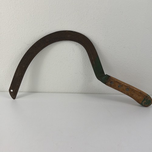Vintage hand sickle scythe - vintage,