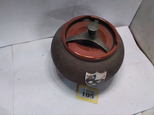 Tobacco jar vintage - jar,