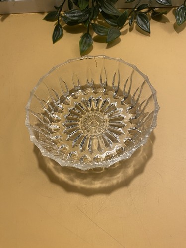 Vintage clear glass fruit - vintage,