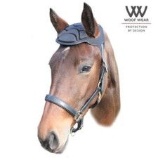 Woof Wear Horse Poll Guard - Travel Or stable Head Guard - Black