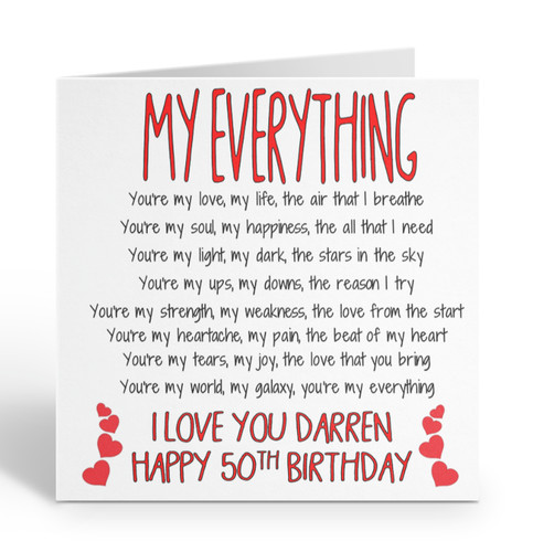 Birthday card for - birthday, husband