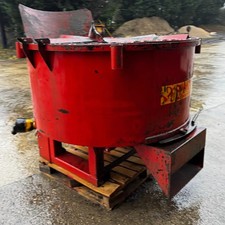 Concrete Pan Mixer, PTO Drive