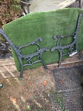 PAIR GARDEN BENCH ENDS