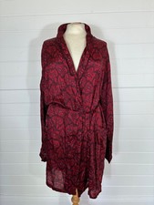 VTG DEBENHAMS  RED PAISLEY