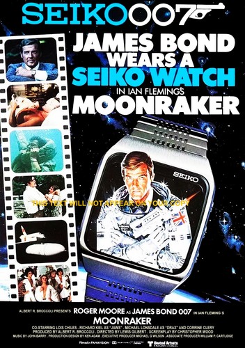 Seiko watch james bond 007 - seiko,