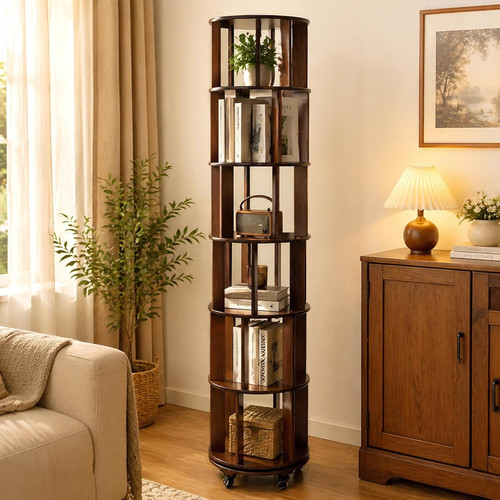 Tier solid wood rotating - tier,
