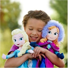 Frozen Elsa Anna Plush Doll