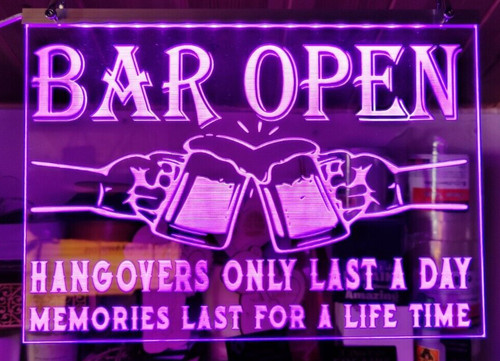 Mancave personalised bar sign - bar,