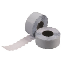 White Price Gun Labels 26x12mm CT4 Various Quantities Lynx Puma Motex PERMANENT