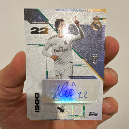 Topps los blancos 2025 isco - topps,