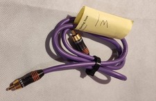 QED Qunex Coaxial Cable RCA Phono 1 metre