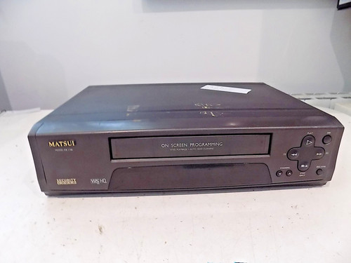 Matsui 1106 vhs vcr - matsui,