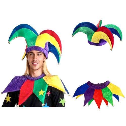 Mardi gras jester costume hat - jester,