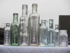 8X VINTAGE OLD ANTIQUE CHEMIST