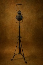 Antique Kerosene Oil Lamp on
