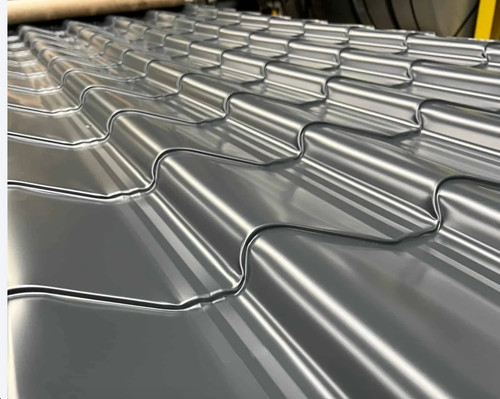 Tile effect roofing sheets - effect,