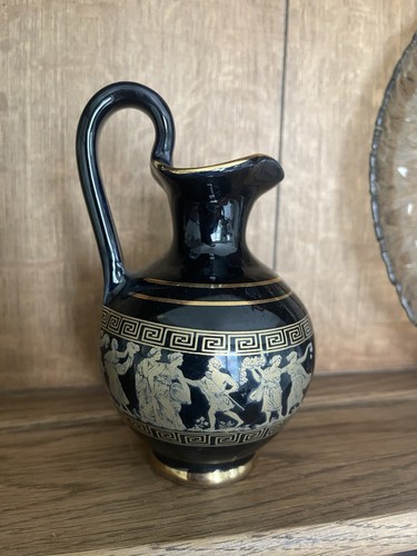 Vintage greek hand painted - vintage,