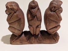 THREE WISE MONKEYS Vintage