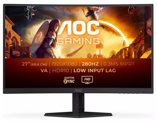 Aoc curved gaming monitor - aoc,